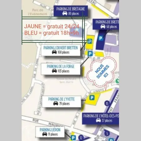 Jolie F2, 4 Pers, A 25 Min De Paris, 15min D'orly *
